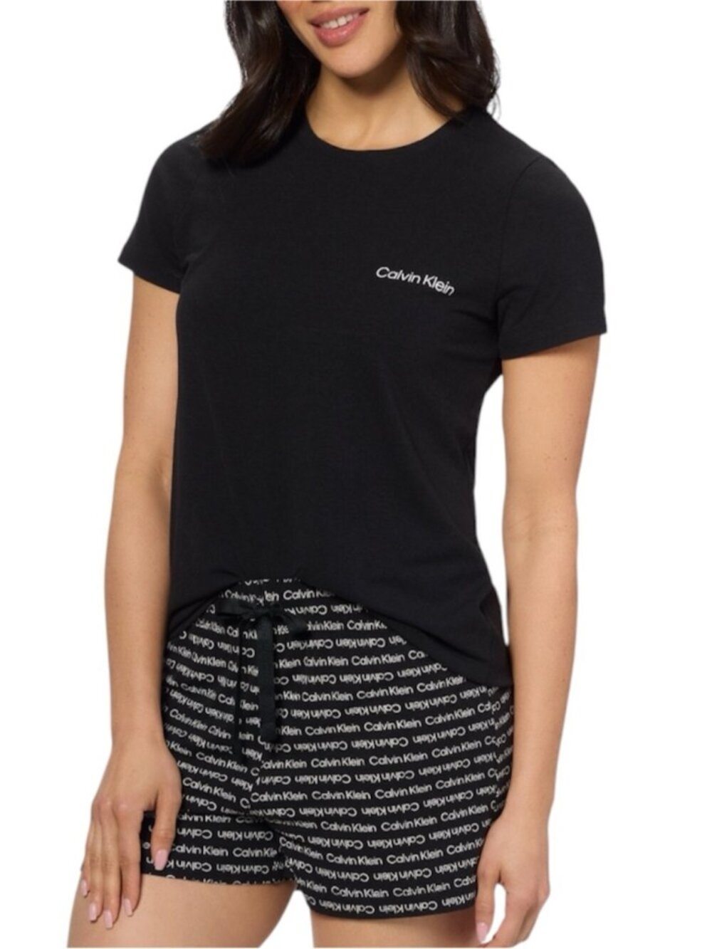 Calvin Klein Women’s Pajama Set in Black